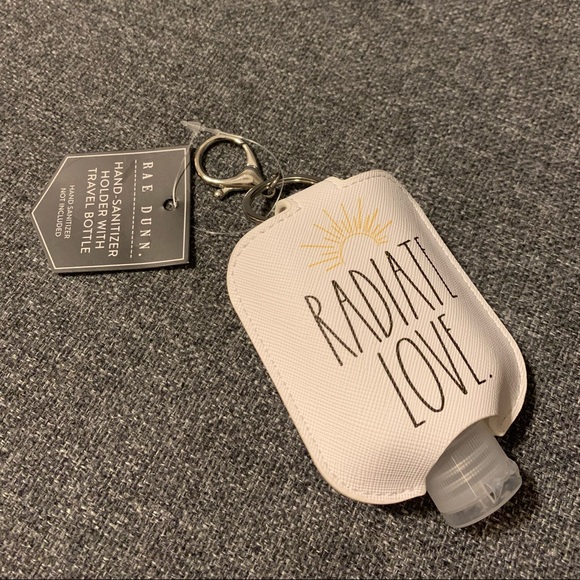 Rae Dunn Hand Sanitizer Holder & Travel Bottle - Picture 2 of 4